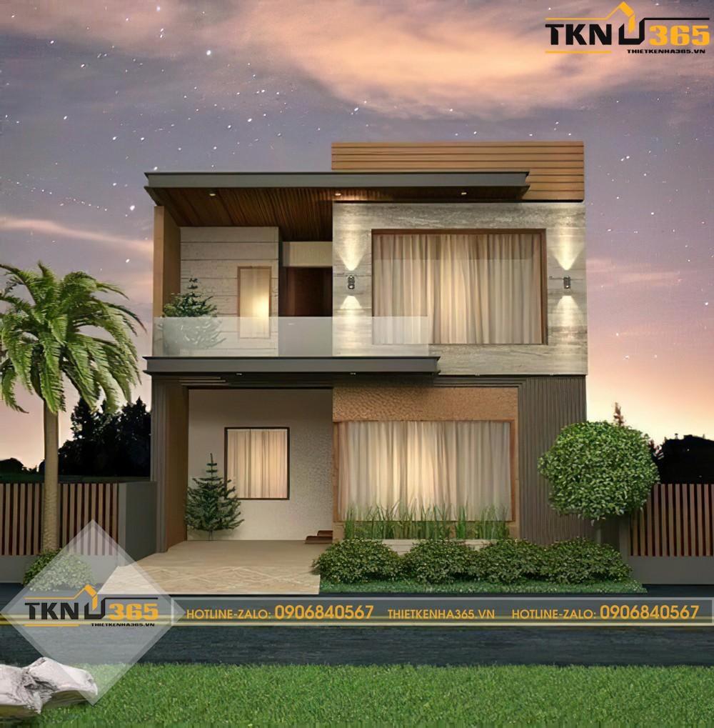 thiết kế nhà vuông