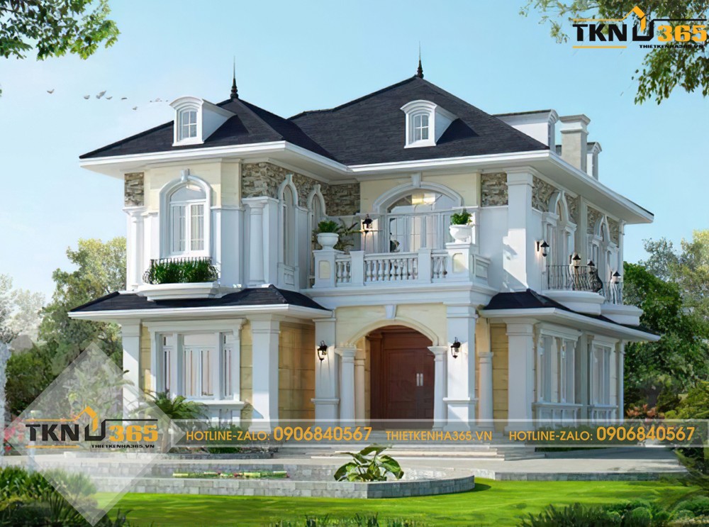 thiết kế nhà vuông