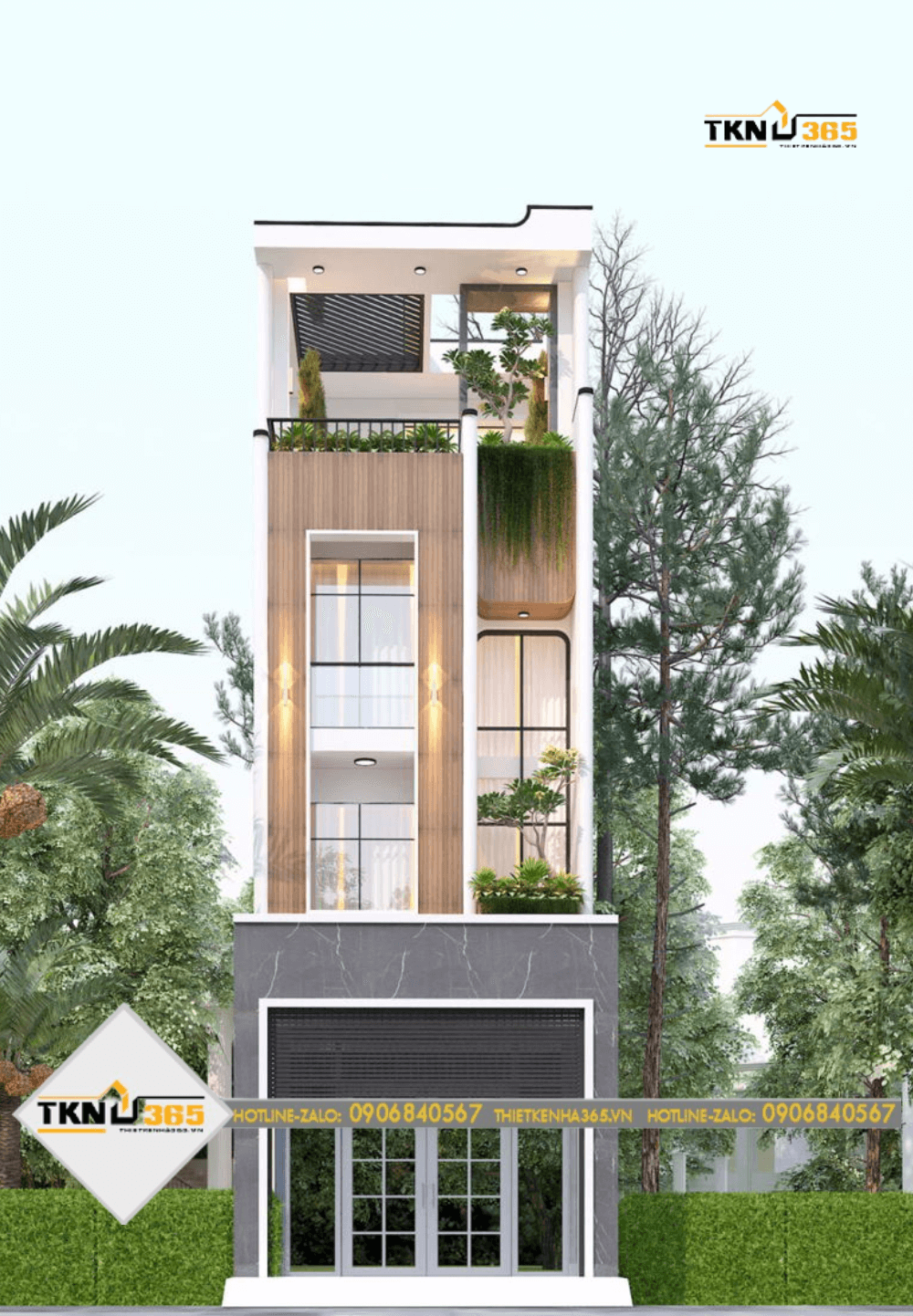 Mặt tiền nhà rộng 7m độc đáo