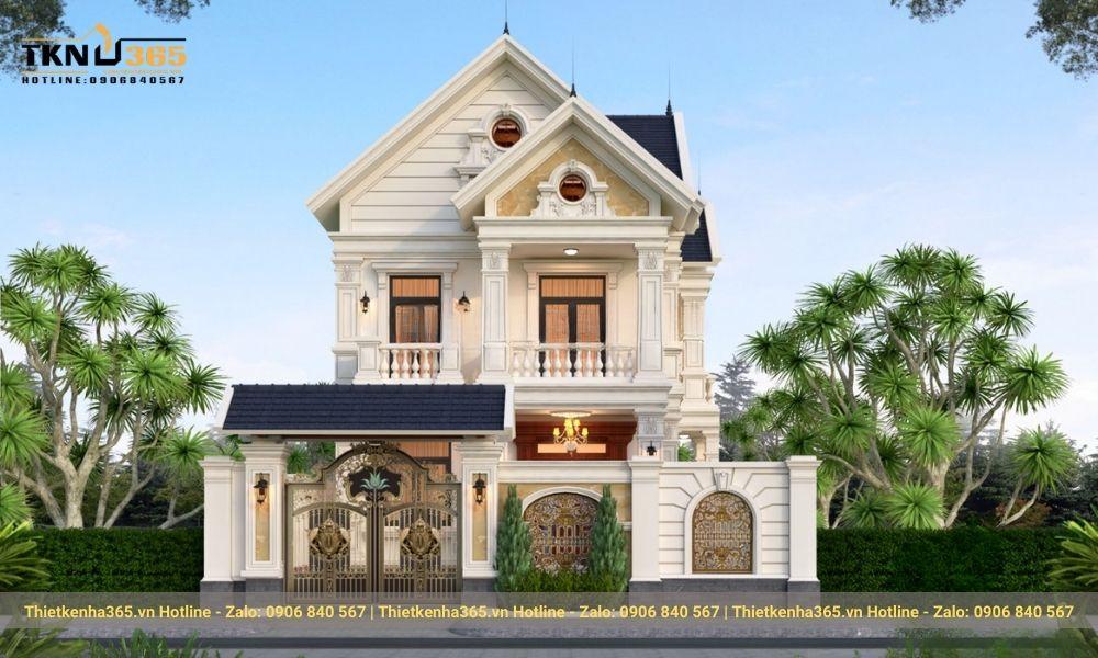 Biệt thự cổ điển mái thái