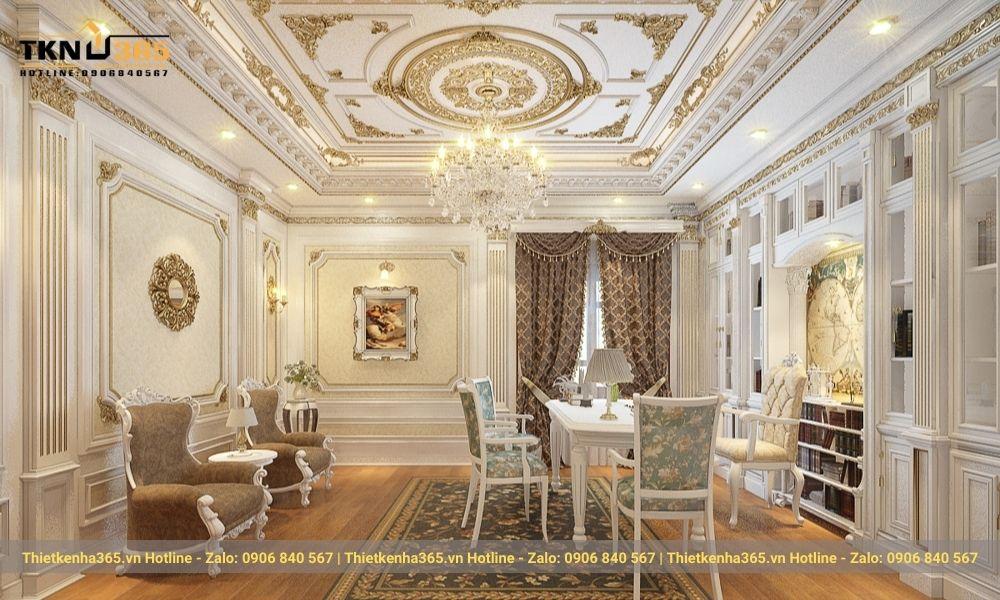 lưu ý khi thiết biệt thự cổ điển