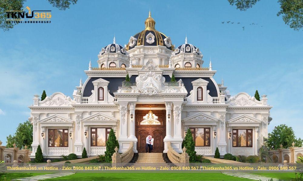 Biệt thự lâu đài kiểu pháp