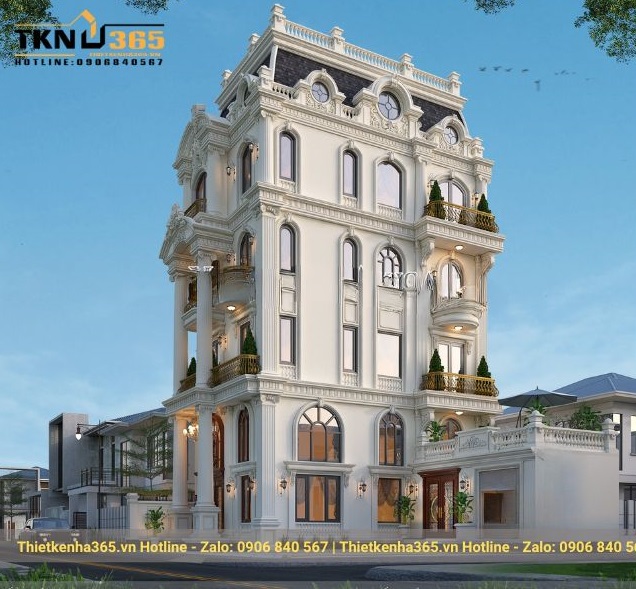 lưu ý khi thiết biệt thự cổ điển