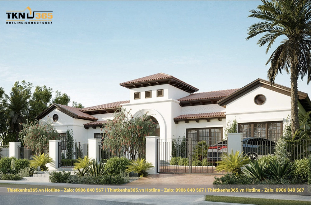 Biệt thự 1 tầng 200m2