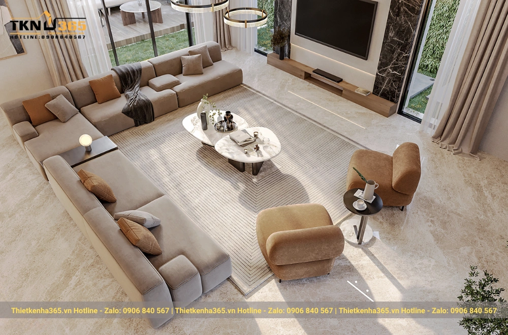 thiet ke biet thu 1 tang 24