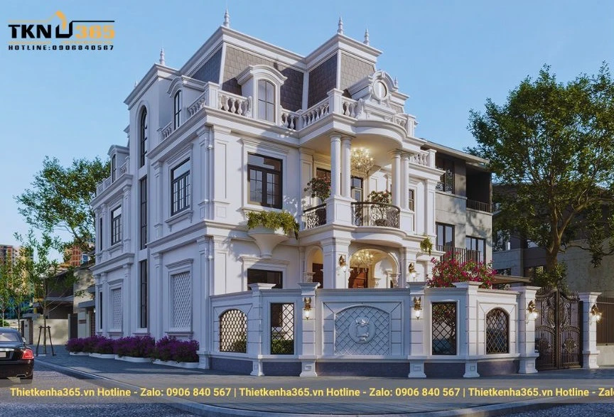 Thiết kế biệt thự tân cổ điển