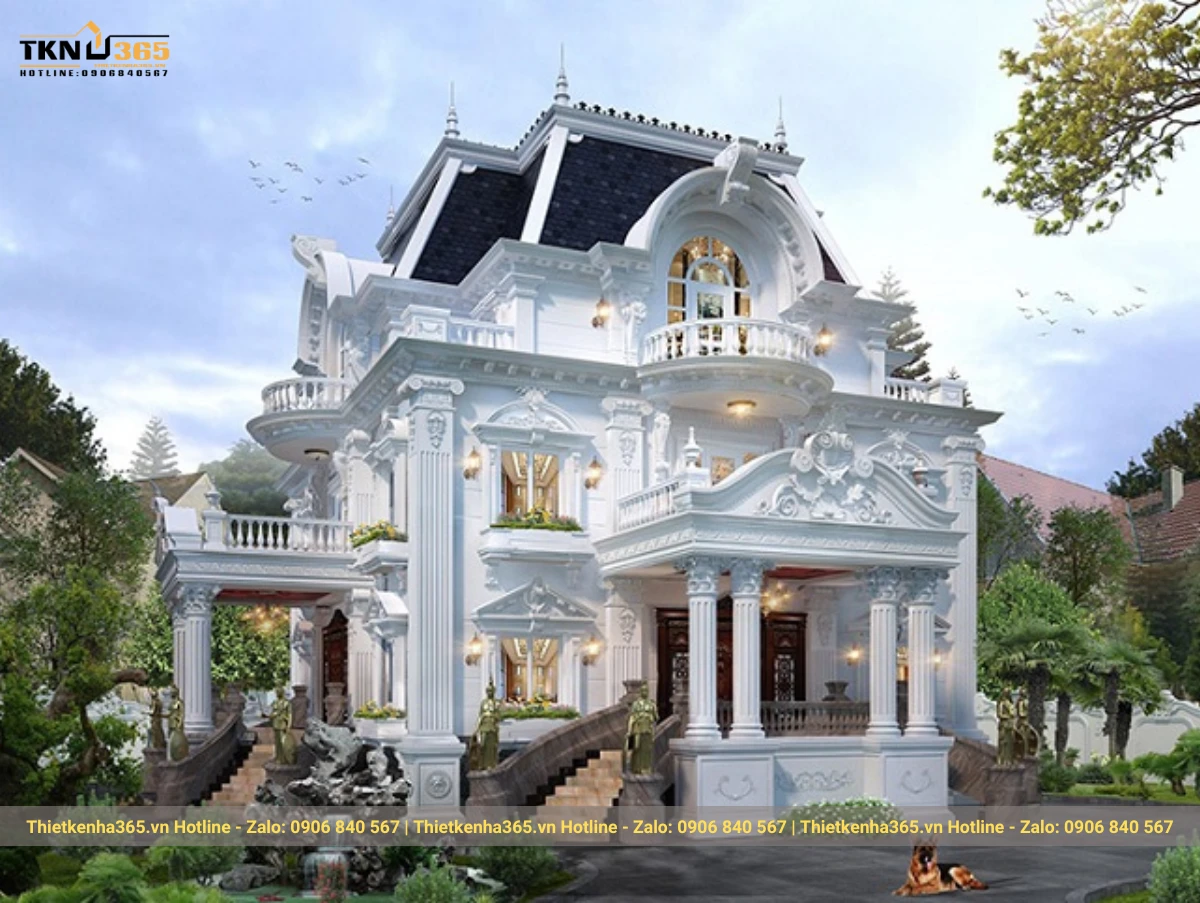 Thiết kế biệt thự cổ điển