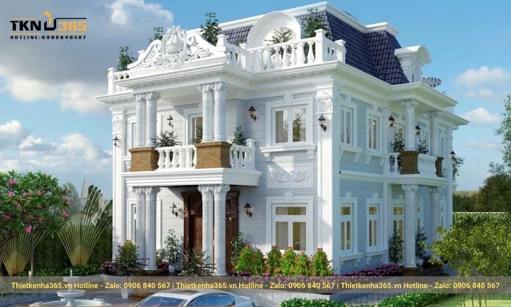 biệt thự kiểu Pháp