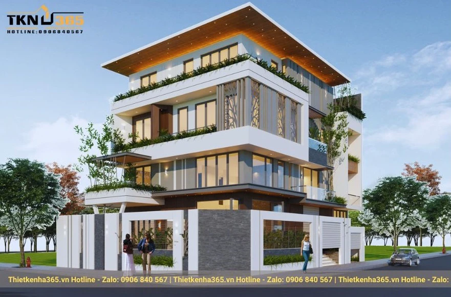 Thiết kế biệt thự hiện đại