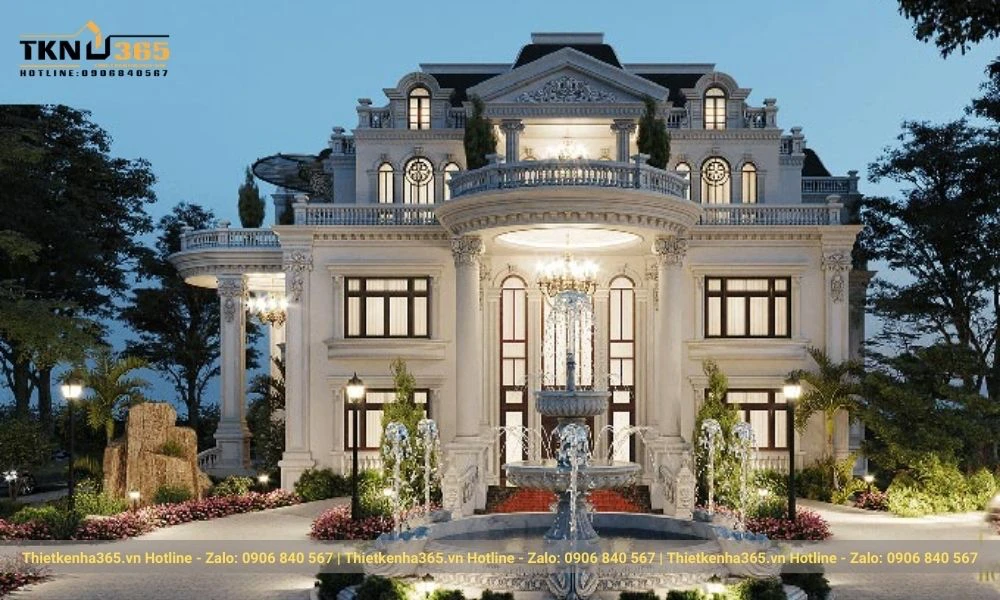 Thiết kế biệt thự cổ điển