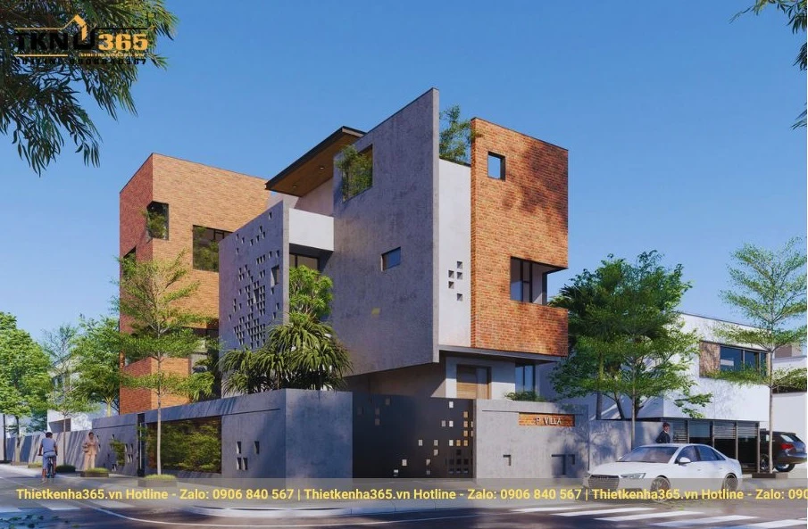 Thiết kế biệt thự hiện đại