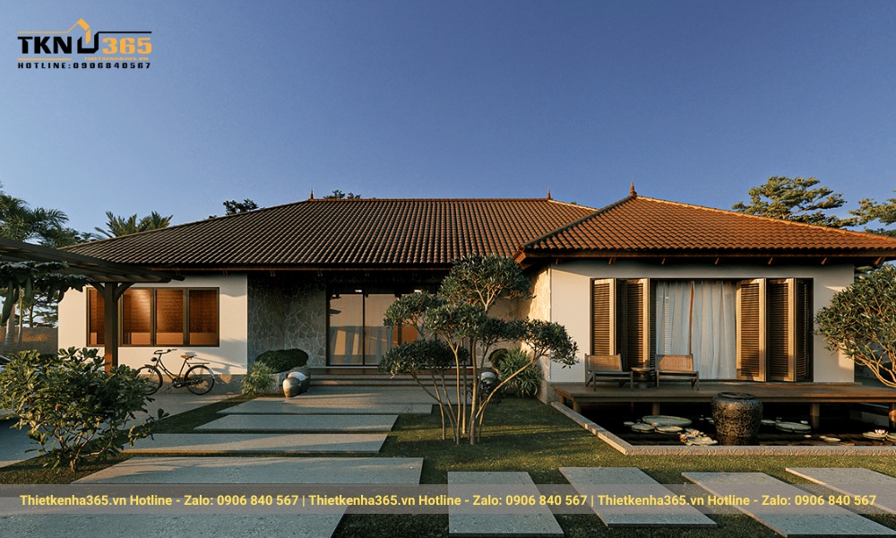 Thiết kế biệt thự nhà vườn cấp 4 