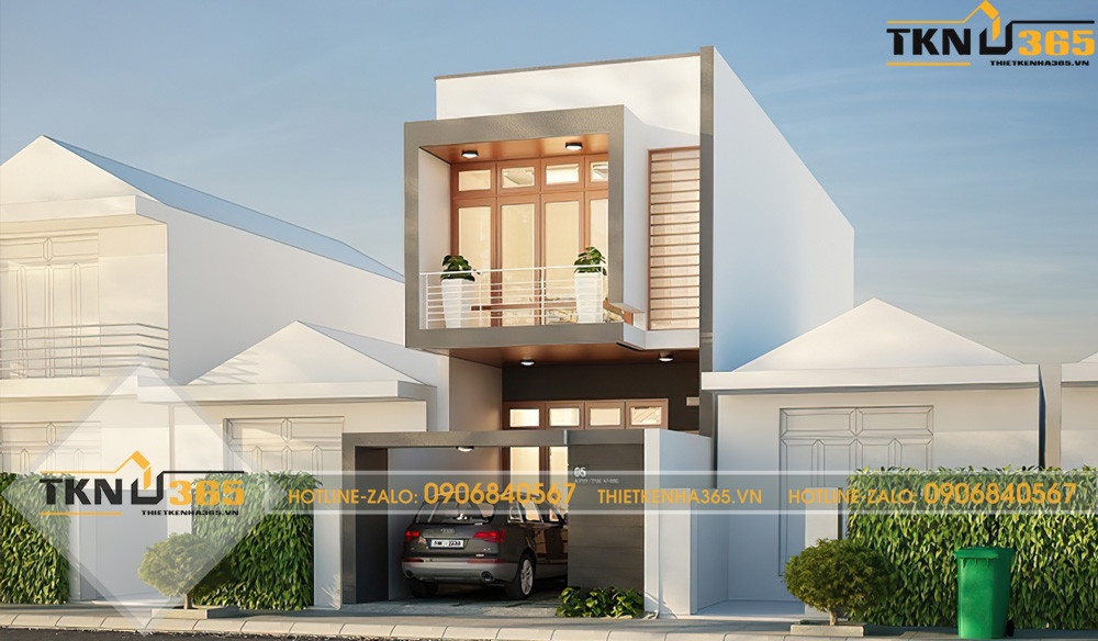 Nhà ống đẹp 2 tầng sang trọng, đẳng cấp