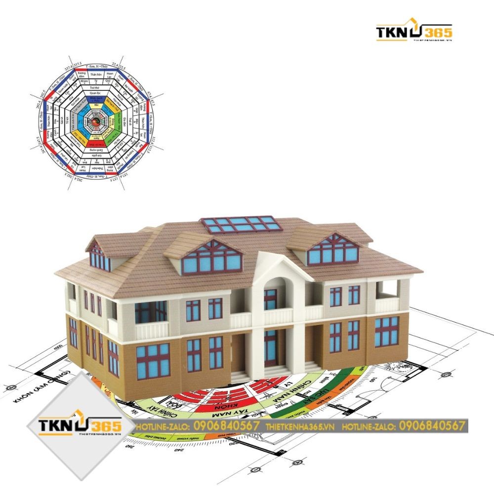 thiết kế nhà theo phong thủy giúp tăng cường năng lượng tích cực