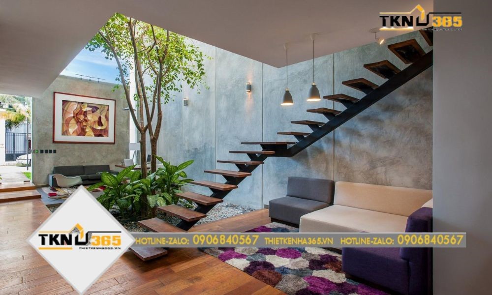 tư vấn thiết kế cầu thang khi thiết kế nhà theo phong thủy