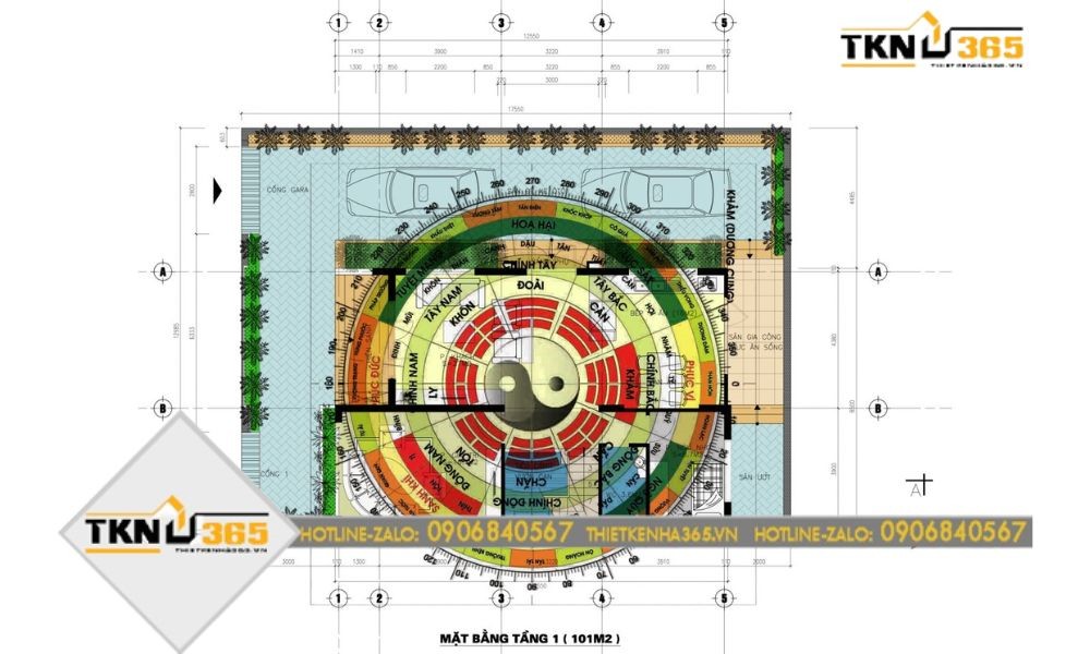 tư vấn thiết kế nhà theo phong thủy đầy đủ công năng