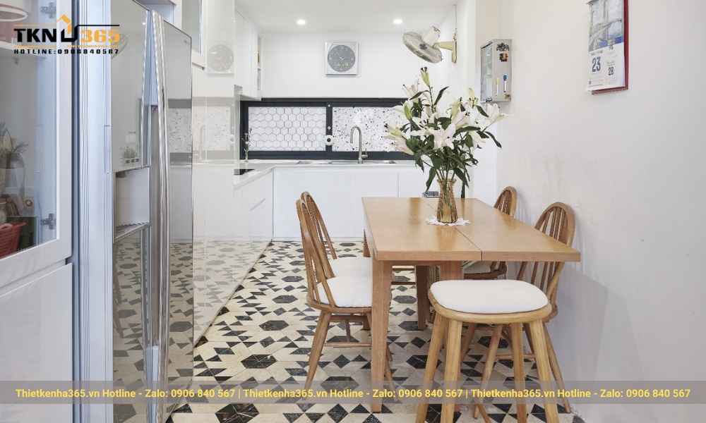 Thiết kế không gian bếp nhỏ