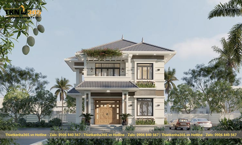 55+ Mẫu nhà 2 tầng 8x10m & bản vẽ đẹp đáng xem nhất