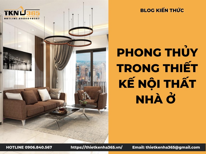 thiết kế nội thất theo phong thủy