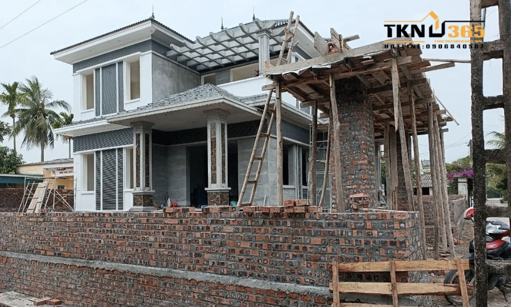 thi công biệt thự