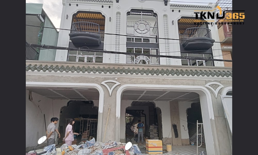 thi công biệt thự