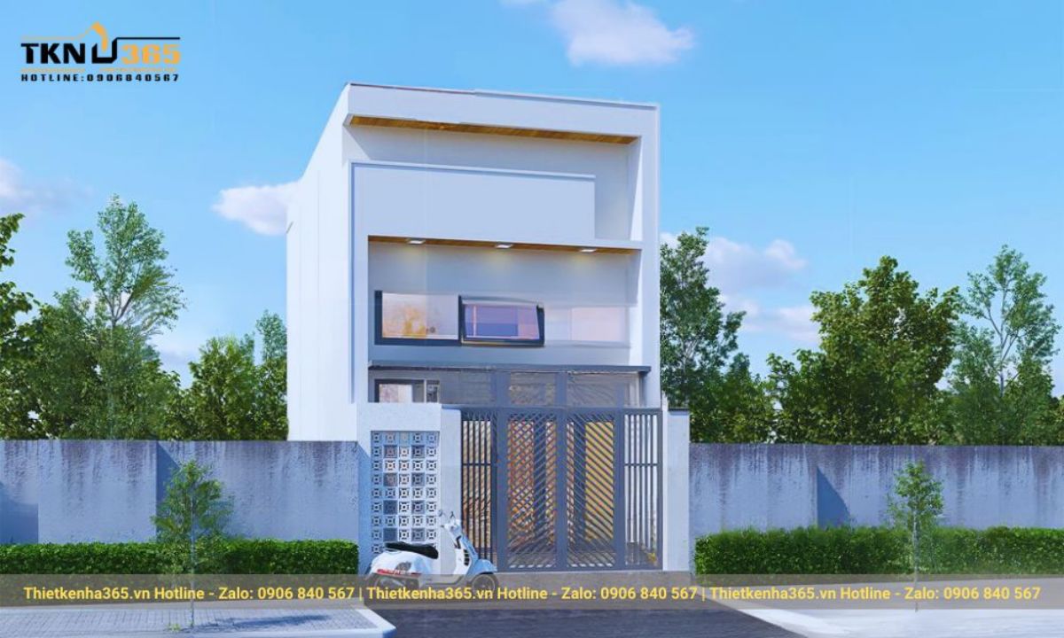 mẫu thiết kế nhà 1 tầng