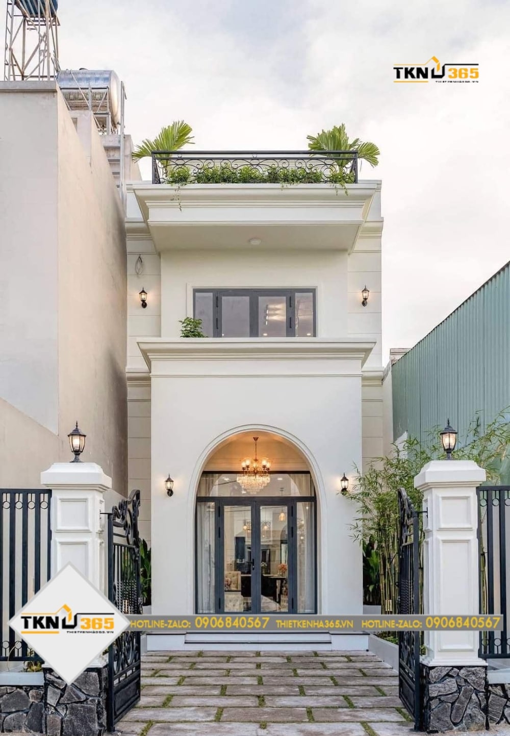 Mẫu nhà 2 tầng đẹp đơn giản