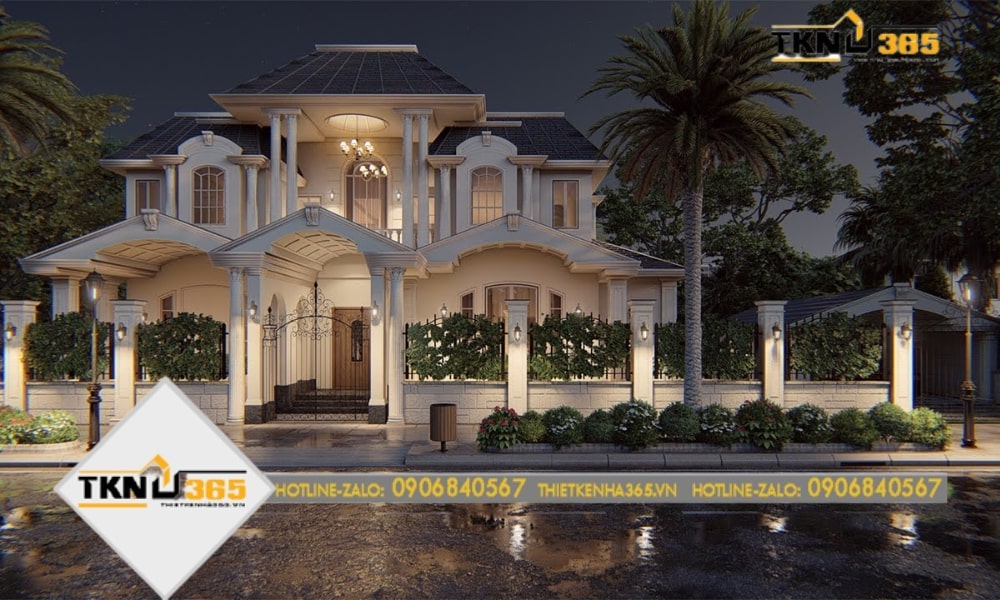 Nhà biệt thự tân cổ điển