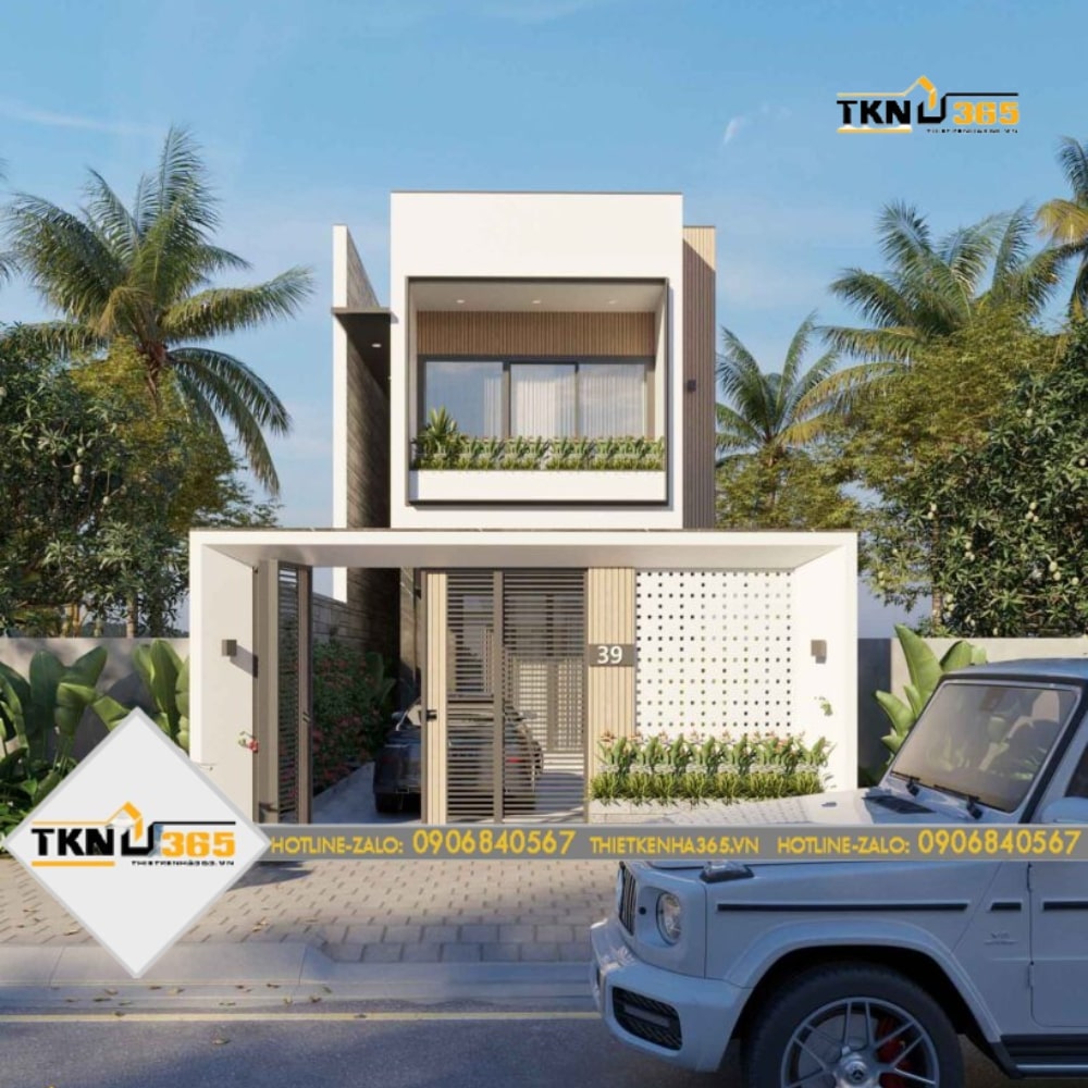 Nhà phố 2 tầng đẹp sang trọng, đẳng cấp