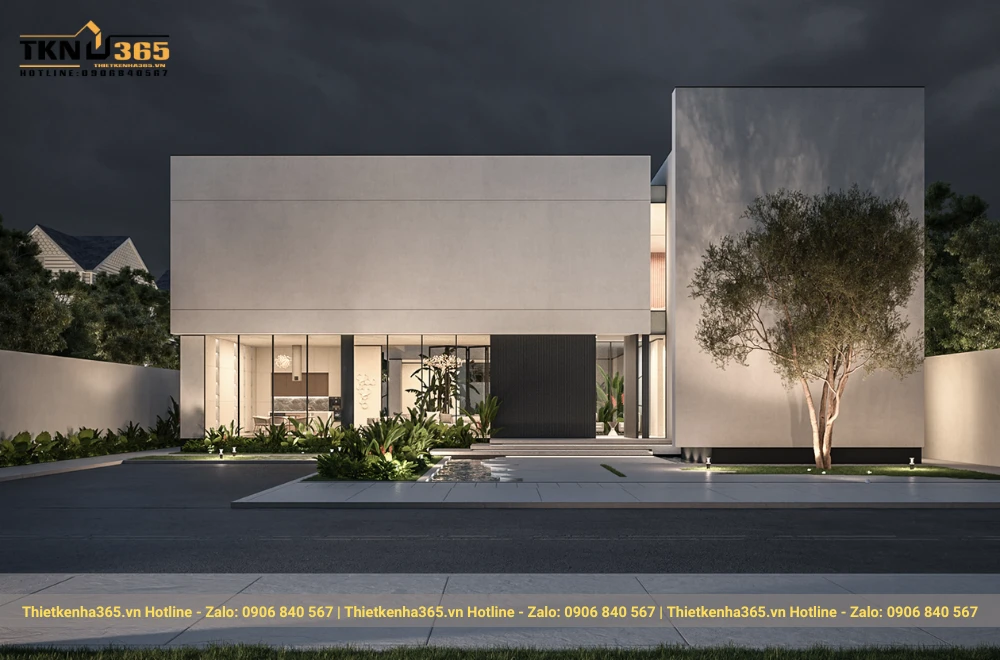 Mẫu thiết kế biệt thự 2 tầng