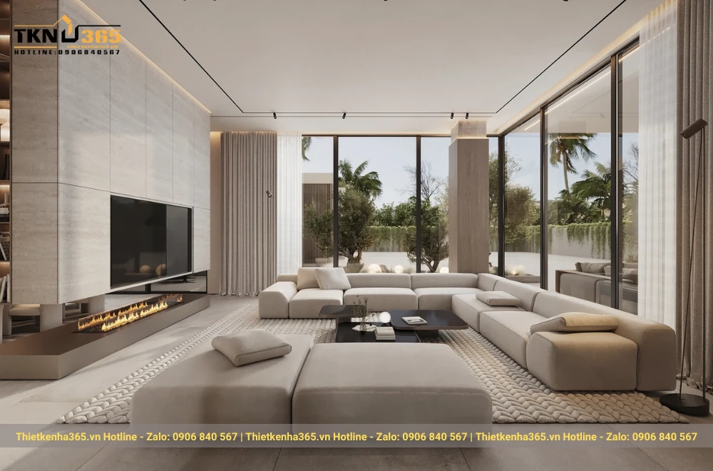 Nội thất biệt thự 2 tầng
