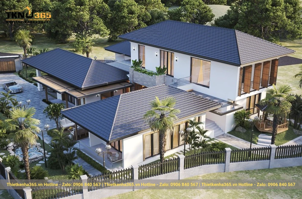 biệt thự 2 tầng
