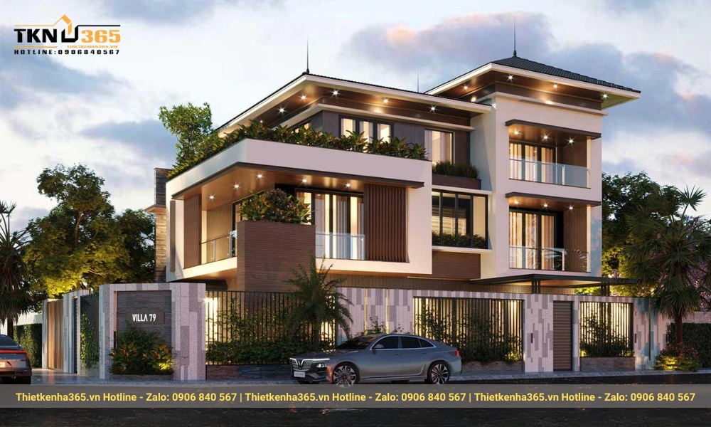 Nhà biệt thự 3 tầng