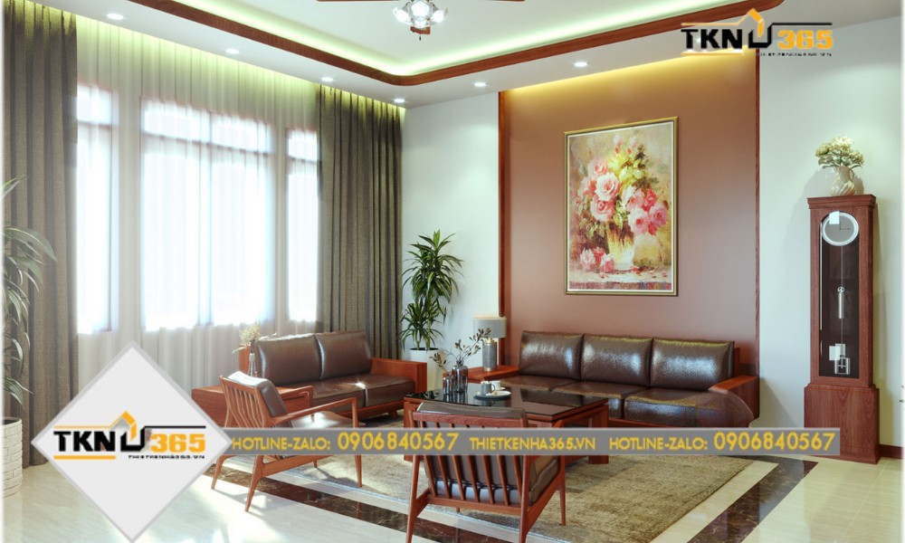 mẫu thiết kế nhà 100m2 trang nhã