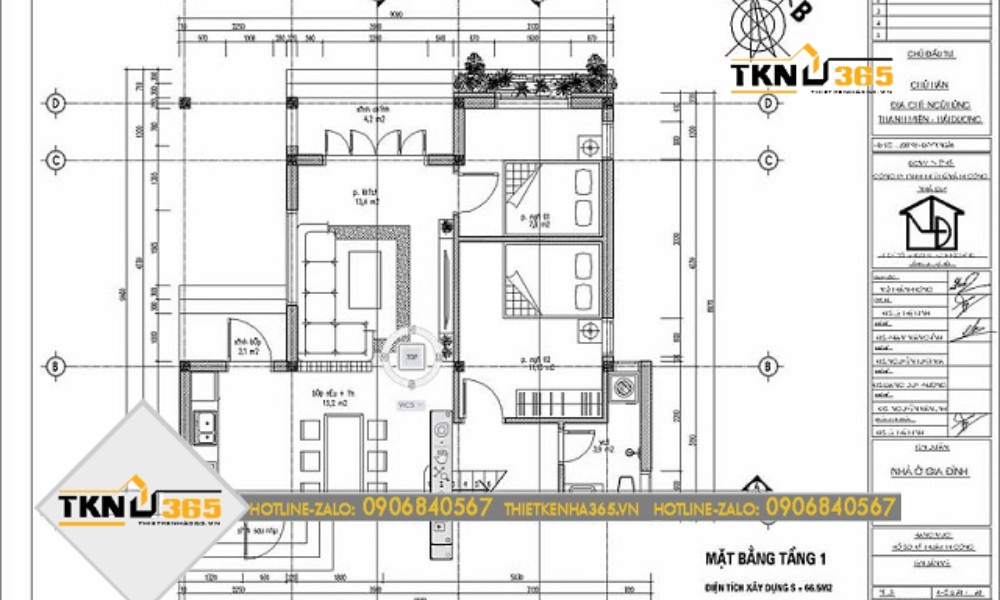 bản vẽ công năng thiết kế nhà 100m2 đẹp