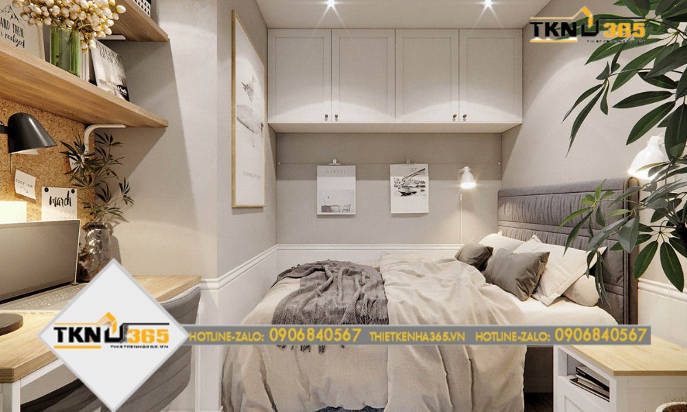 mẫu thiết kế nhà diện tích nhỏ 40m2