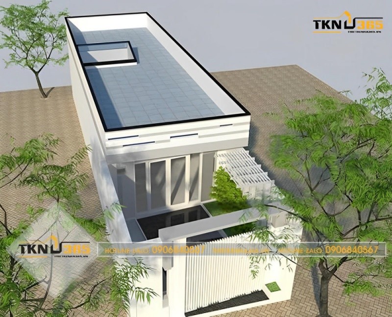 thiết kế nhà nhỏ đẹp 40m2