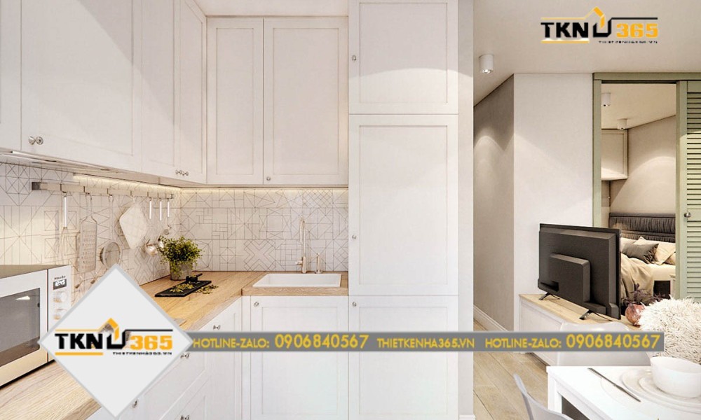 mẫu thiết kế nhà diện tích nhỏ 40m2