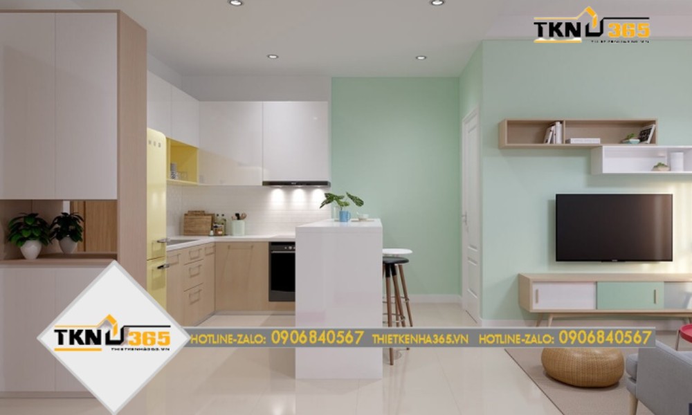 Mẫu thiết kế nhà diện tích nhỏ 20m2 đầy đủ tiện nghi