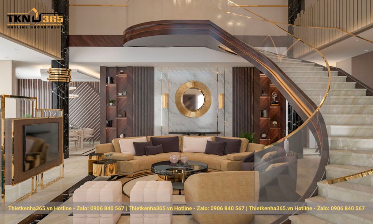 thiết kế nội thất nhà biệt thự đẹp