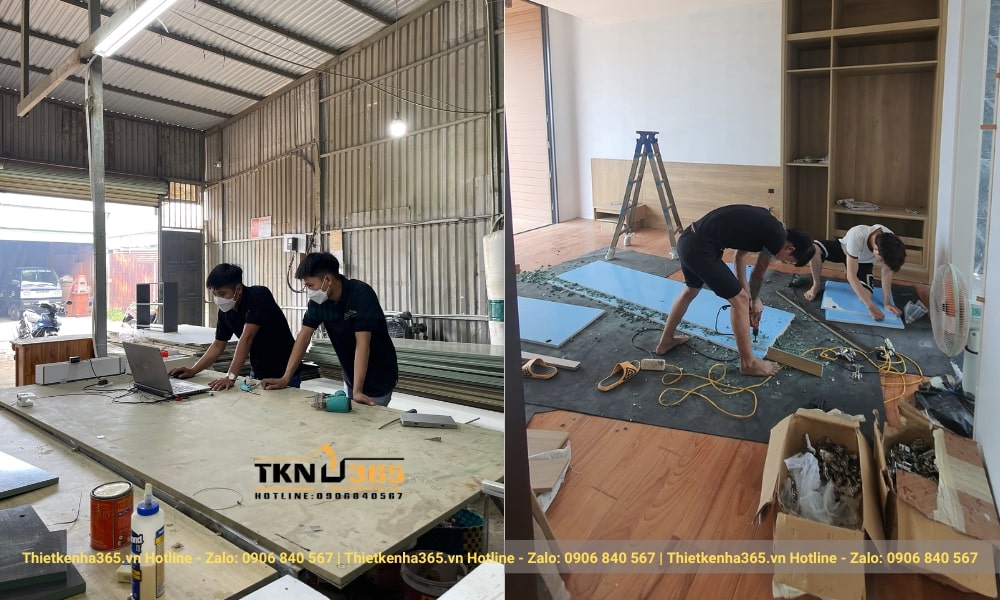 báo giá nội thất gỗ công nghiệp