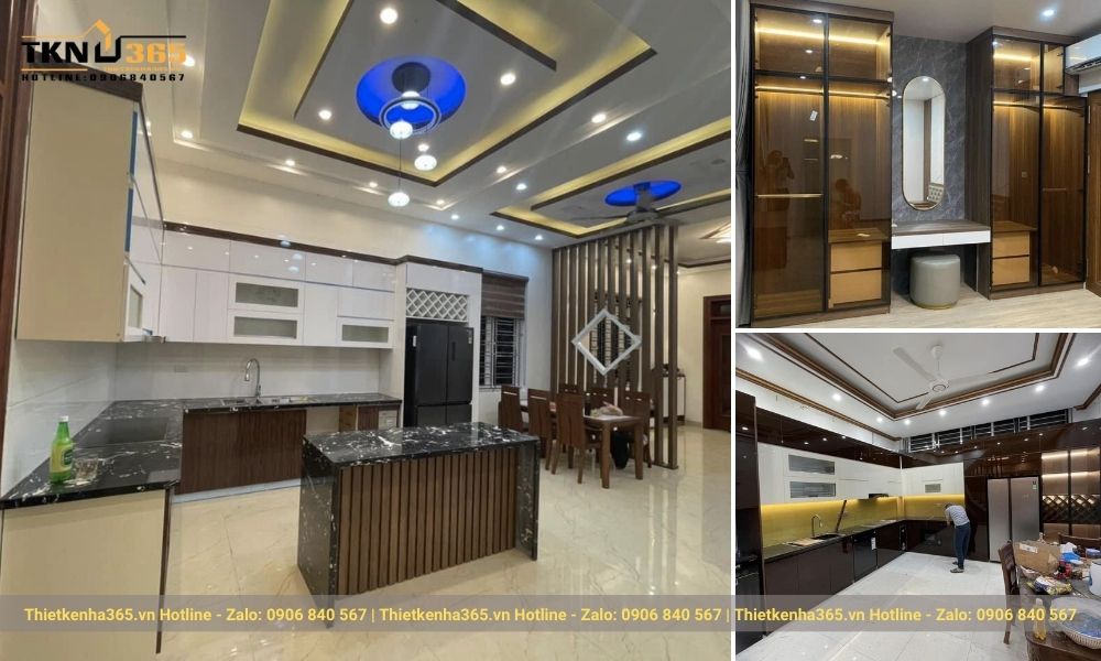 Nhận thi công nội thất theo yêu cầu