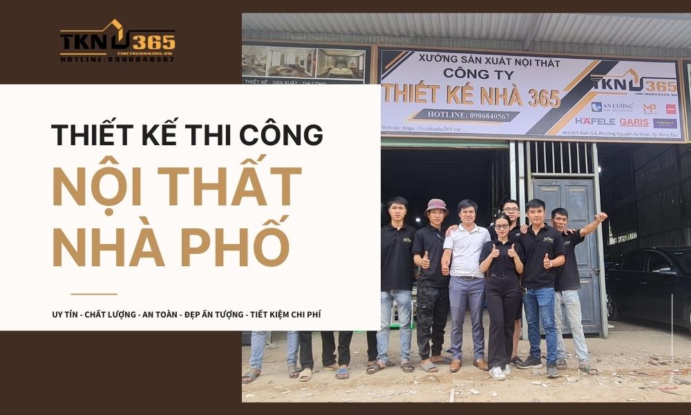 thi công nội thất nhà phố