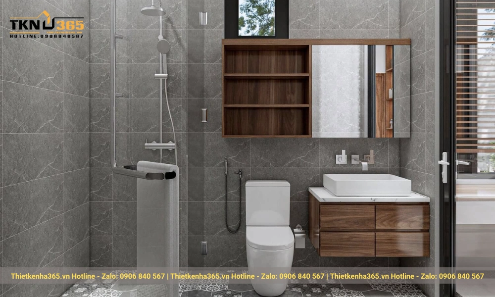 Nội thất nhà đẹp 5x15m