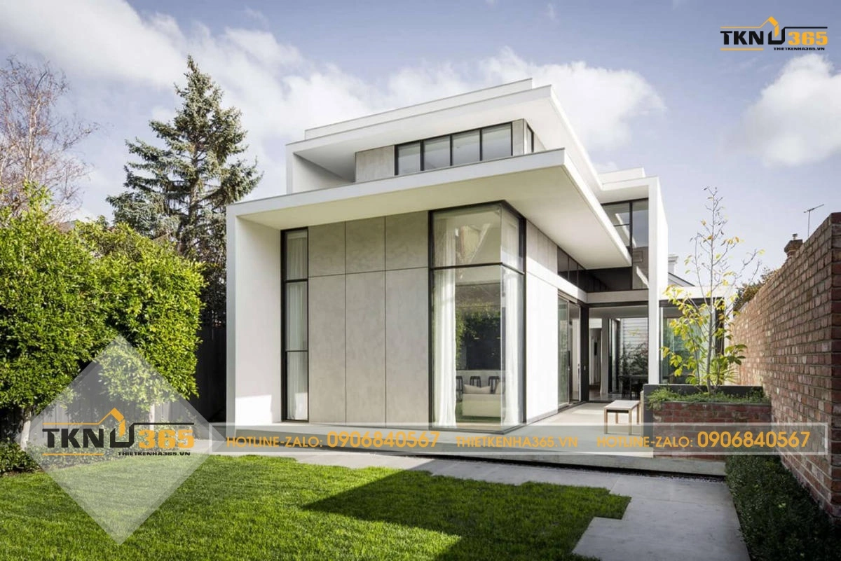 Mẫu nhà 1 tầng 5x15m