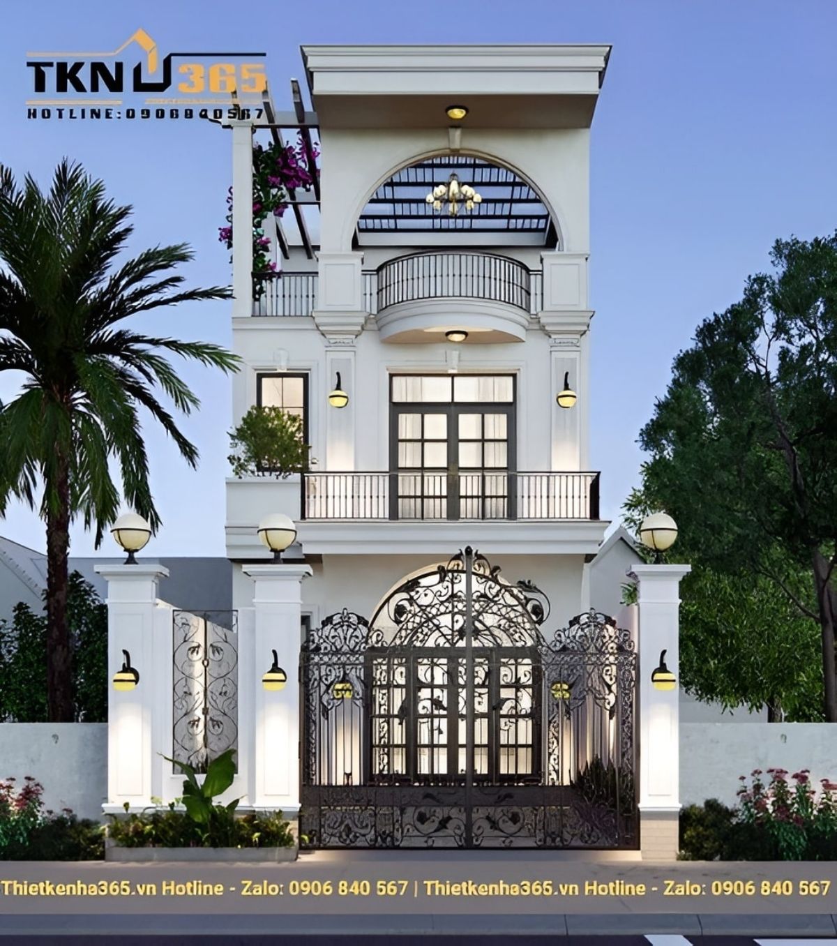 mẫu thiết kế nhà 2 tầng đẹp