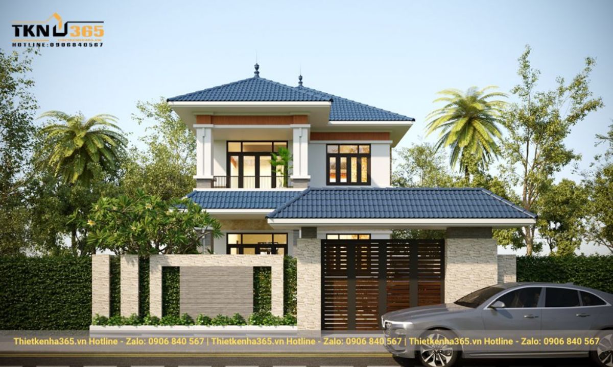 mẫu thiết kế nhà 2 tầng đẹp