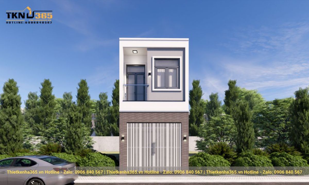 mẫu thiết kế nhà 2 tầng đẹp