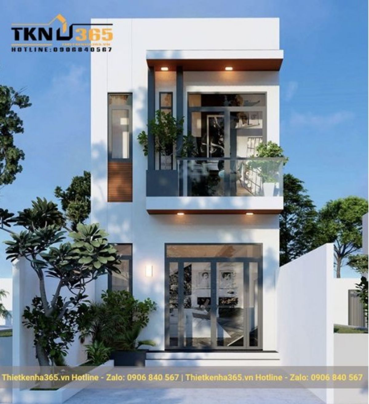 mẫu thiết kế nhà 2 tầng đẹp