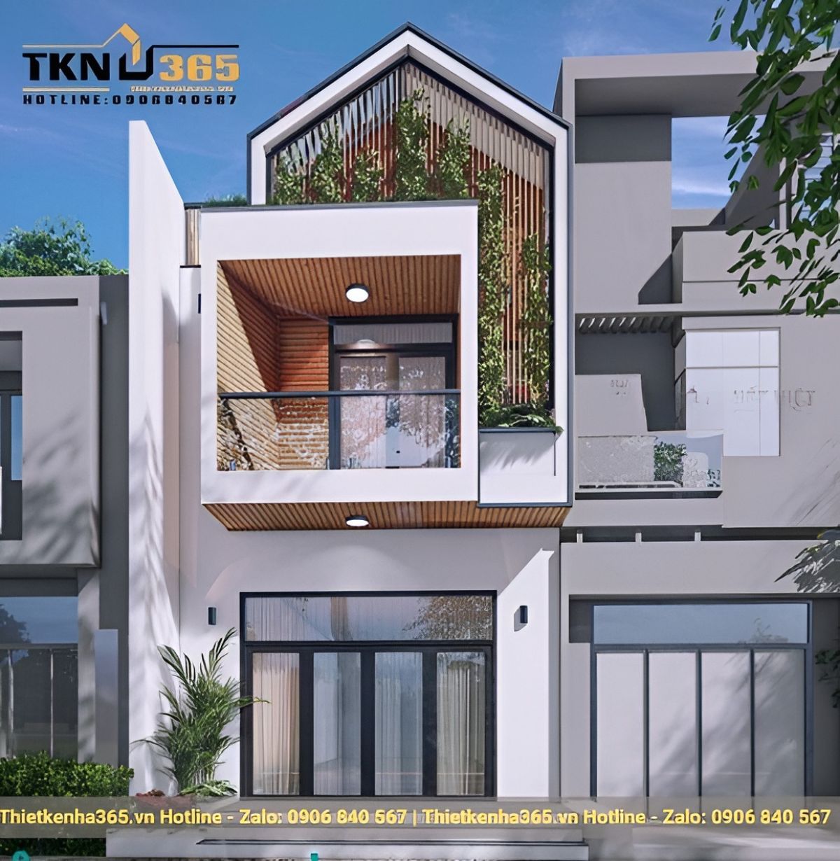 mẫu thiết kế nhà 2 tầng đẹp